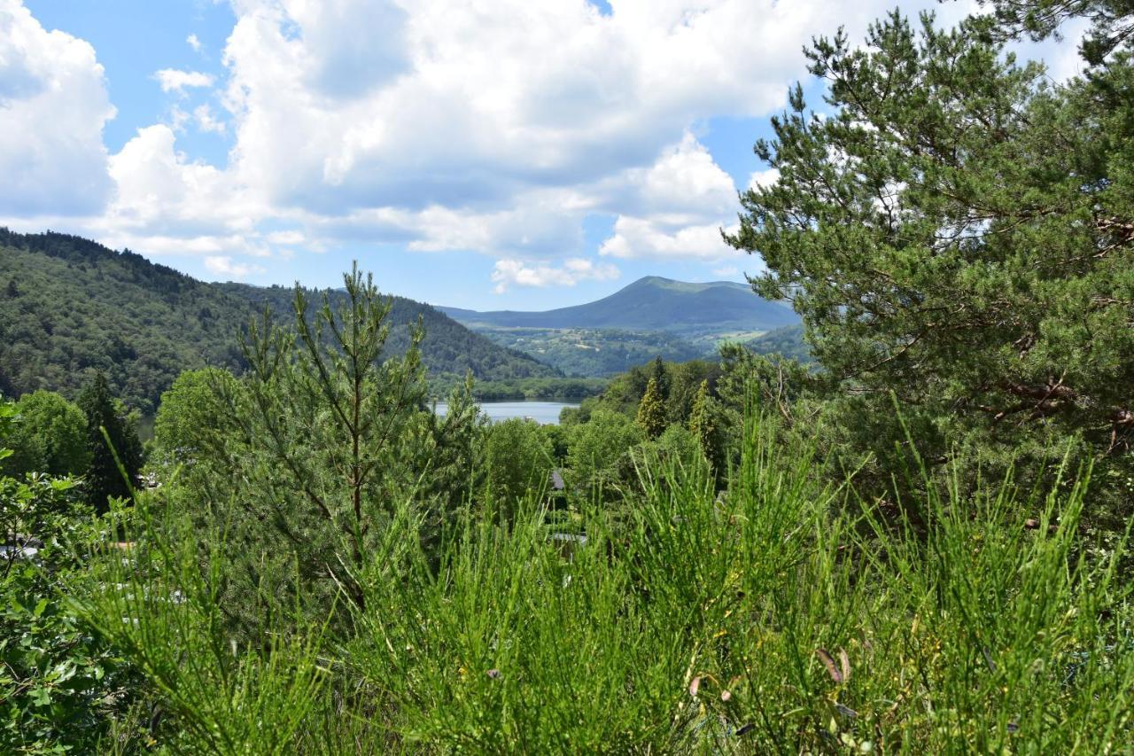 Camping Domaine Du Lac Chambon Murol Exterior foto
